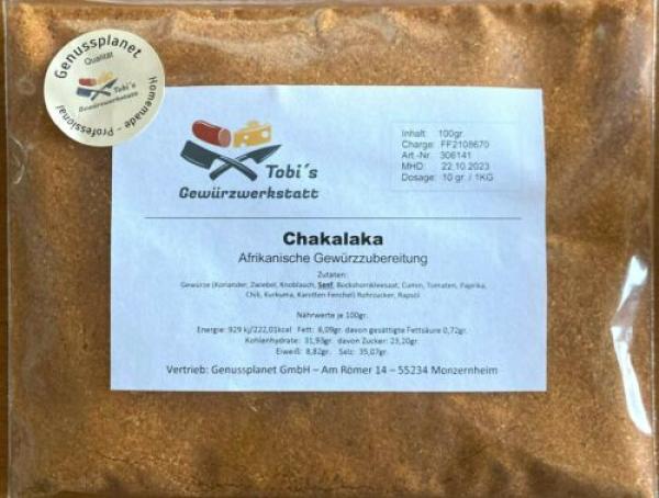 Chakalaka afrikanische Gewürzmischung ab 100gr. bis 1 Kg (EV)